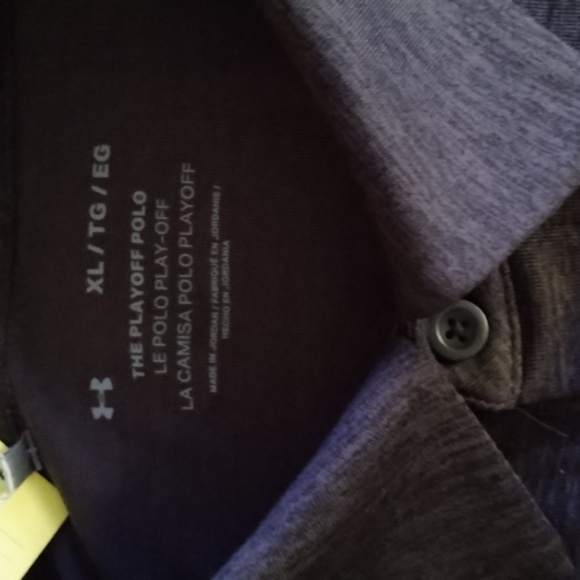 UA LONG SLEEVE GOLF SHIRT - Picture 2 of 3